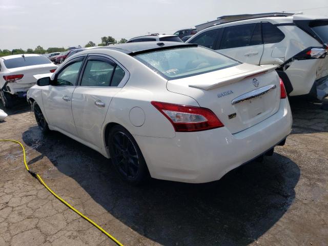 1N4AA5APXBC851417 - 2011 NISSAN MAXIMA S WHITE photo 2