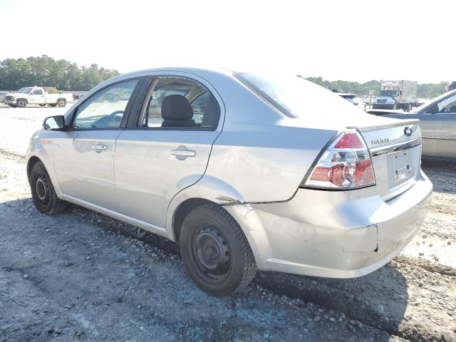 KL1TD5DE8BB251108 - 2011 CHEVROLET AVEO LS SILVER photo 2