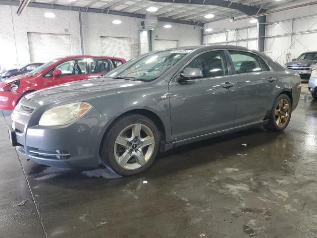 1G1ZH57B384244579 - 2008 CHEVROLET MALIBU 1LT GRAY photo 1