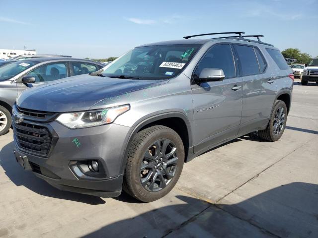 1GNERJKX6KJ124743 - 2019 CHEVROLET TRAVERSE RS GRAY photo 1