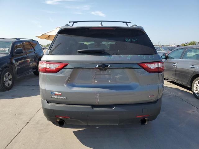 1GNERJKX6KJ124743 - 2019 CHEVROLET TRAVERSE RS GRAY photo 6