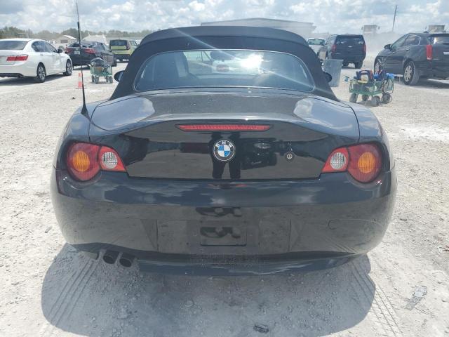 4USBT33443LR62170 - 2003 BMW Z4 2.5 BLACK photo 6