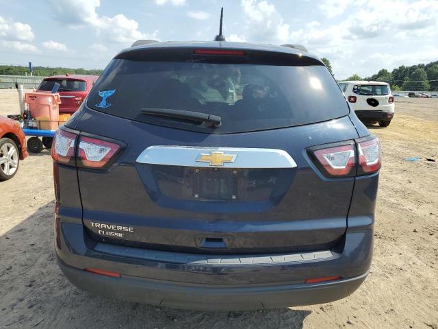 1GNKRFKD3HJ271990 - 2017 CHEVROLET TRAVERSE LS BLUE photo 6