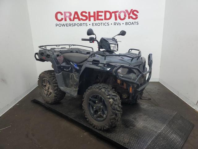 4XASHY576MA717130 - 2021 POLARIS SPORTSMAN TRAIL 570 BLACK photo 1