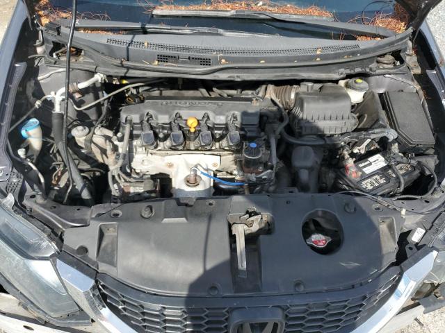 19XFB2F94EE255559 - 2014 HONDA CIVIC EXL GRAY photo 11
