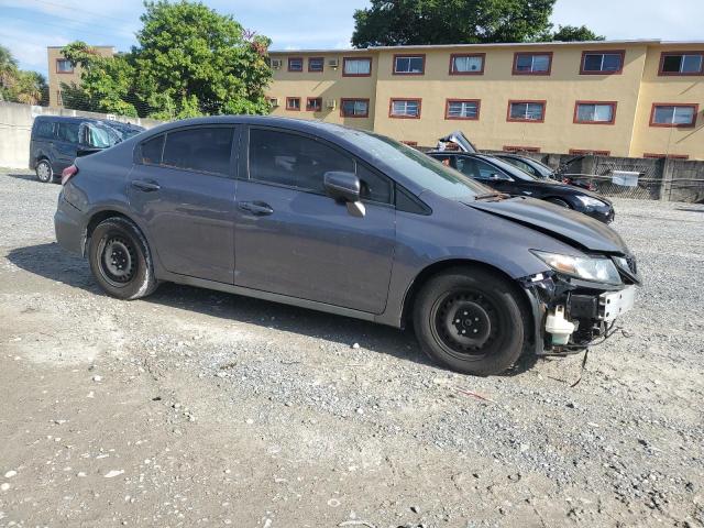 19XFB2F94EE255559 - 2014 HONDA CIVIC EXL GRAY photo 4