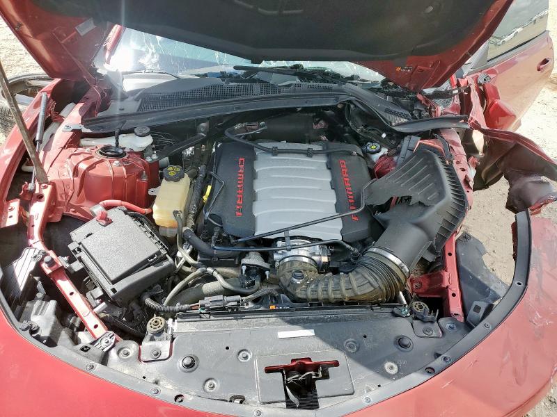 1G1FH1R74N0105231 - 2022 CHEVROLET CAMARO SS RED photo 11