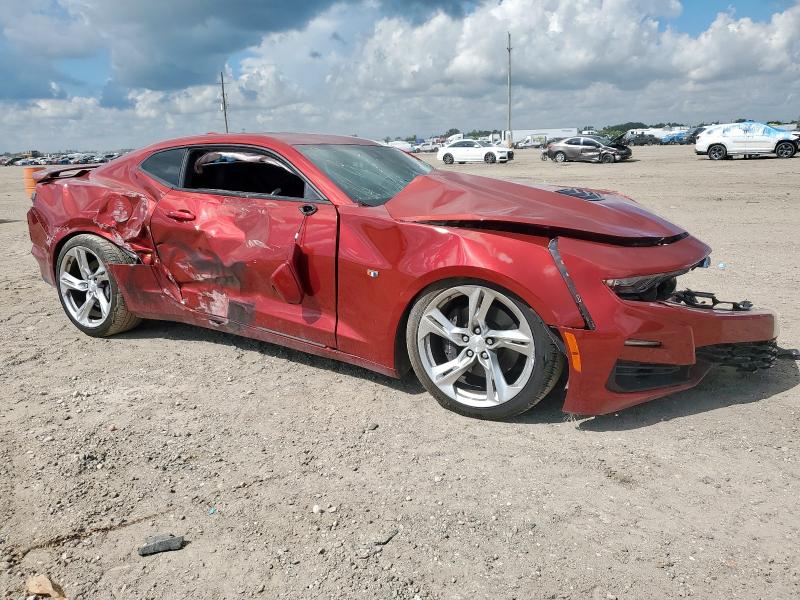 1G1FH1R74N0105231 - 2022 CHEVROLET CAMARO SS RED photo 4