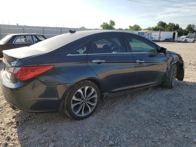 5NPEC4ABXDH582816 - 2013 HYUNDAI SONATA SE BLUE photo 3