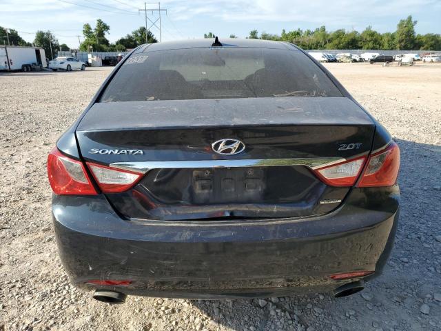 5NPEC4ABXDH582816 - 2013 HYUNDAI SONATA SE BLUE photo 6