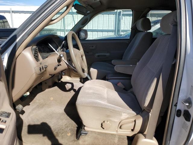 5TBRT34132S330923 - 2002 TOYOTA TUNDRA ACCESS CAB WHITE photo 7