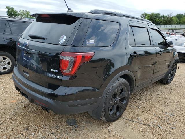 1FM5K8GT0KGB03116 - 2019 FORD EXPLORER SPORT BLACK photo 3