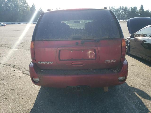 1GKDT13SX42145136 - 2004 GMC ENVOY RED photo 6