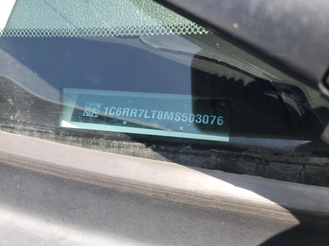 1C6RR7LT8MS503076 - 2021 RAM 1500 CLASS SLT 白色 照片 12