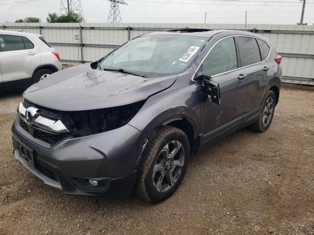 5J6RW2H83HL027872 - 2017 HONDA CR-V EXL GRAY photo 1