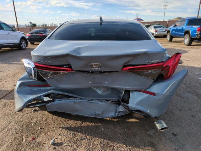 2HGFE2F50RH593184 - 2024 HONDA CIVIC SPORT 银色 照片 6
