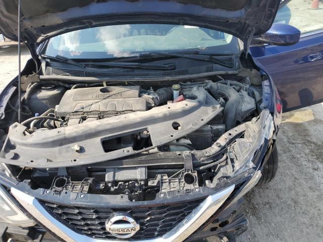 3N1AB7AP3HY328178 - 2017 NISSAN SENTRA S BLUE photo 11