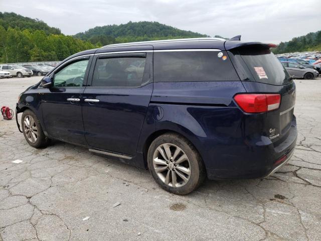 KNDME5C10J6365247 - 2018 KIA SEDONA SXL BLUE photo 2