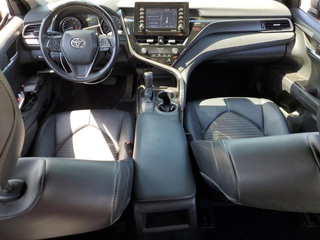 4T1G11AK2MU597101 - 2021 TOYOTA CAMRY SE BLACK photo 8