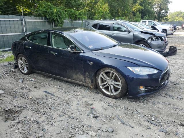 5YJSA1CN4DFP04437 - 2013 TESLA MODEL S Mavi foto 4