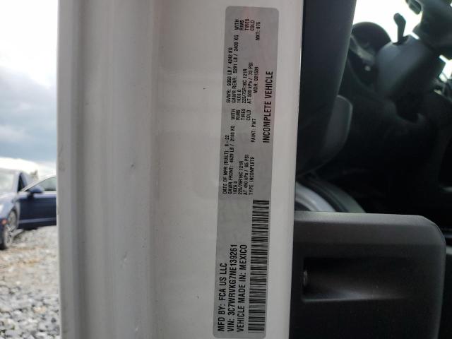 3C7WRVKG7NE139261 - 2022 RAM PROMASTER 3500 STANDARD Weiß Foto 13