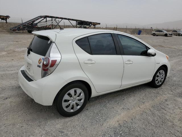 JTDKDTB33D1542392 - 2013 TOYOTA PRIUS C WHITE photo 3