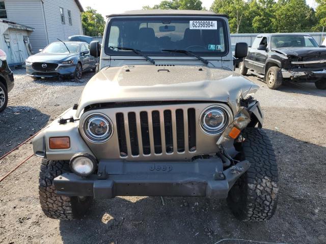 1J4FA49S03P344890 - 2003 JEEP WRANGLER / SPORT TAN photo 5