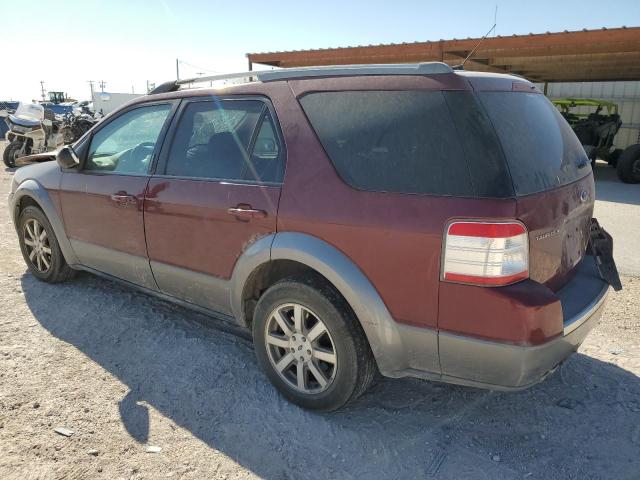 1FMDK02WX8GA35723 - 2008 FORD TAURUS X SEL BURGUNDY photo 2