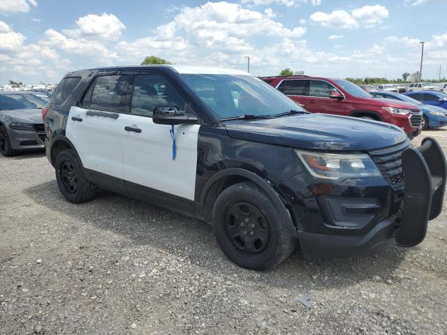 1FM5K8AR5HGB47344 - 2017 FORD EXPLORER POLICE INTERCEPTOR 黑色 照片 4