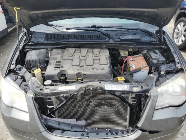 2A4RR8DX1AR375125 - 2010 CHRYSLER TOWN & COU TOURING PLUS GRAY photo 12