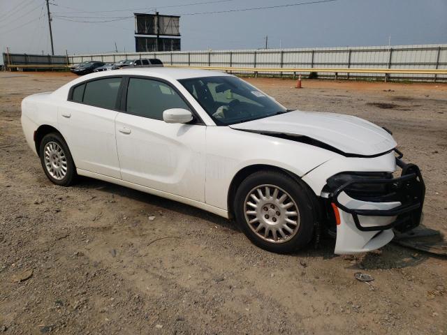 2C3CDXKT6GH303974 - 2016 DODGE CHARGER POLICE WHITE photo 4