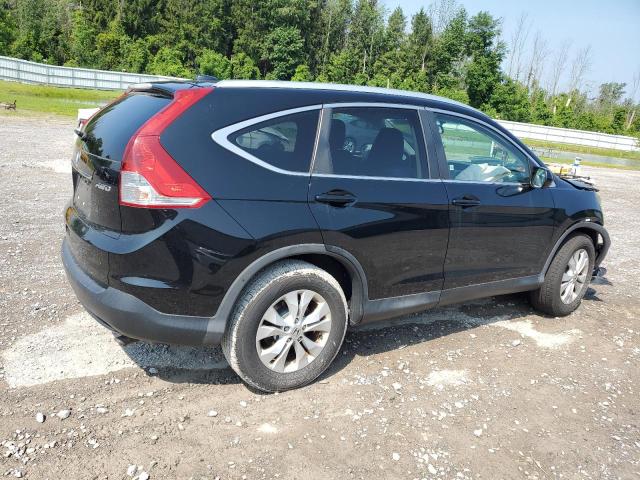 2HKRM4H7XDH627902 - 2013 HONDA CR-V EXL BLACK photo 3