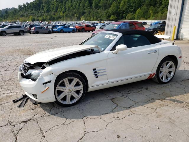 1C3AN65L65X049489 - 2005 CHRYSLER CROSSFIRE LIMITED WHITE photo 1