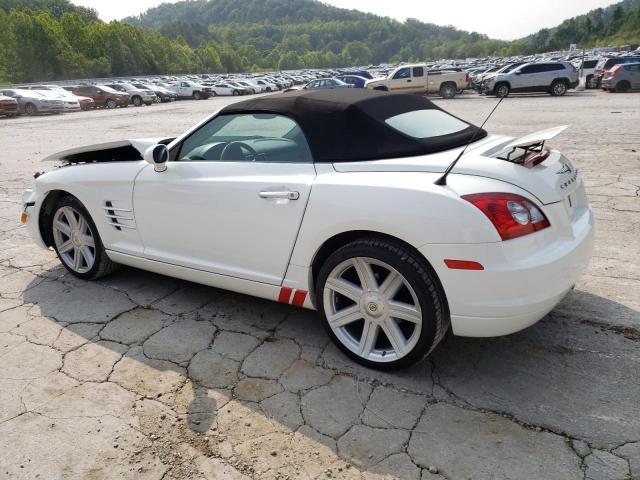 1C3AN65L65X049489 - 2005 CHRYSLER CROSSFIRE LIMITED WHITE photo 2