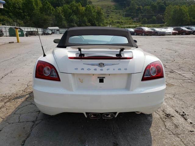 1C3AN65L65X049489 - 2005 CHRYSLER CROSSFIRE LIMITED WHITE photo 6