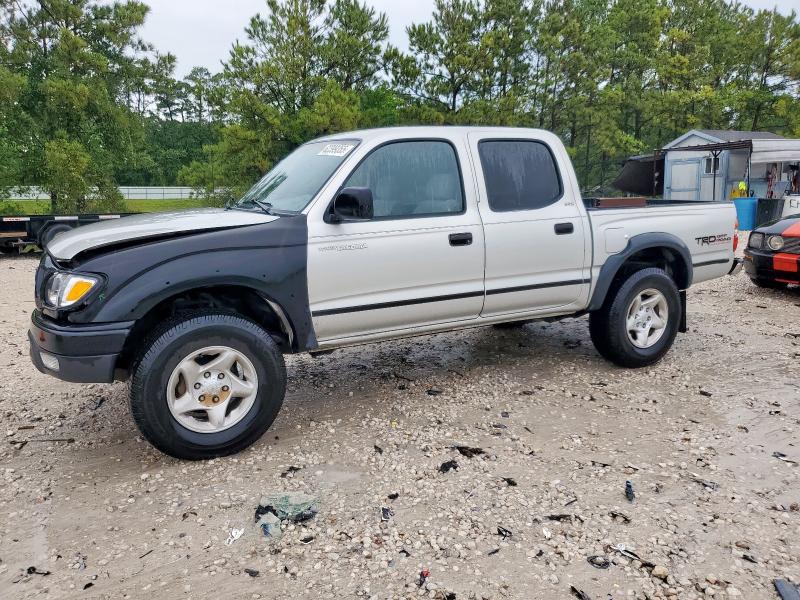 5TEGN92N72Z056405 - 2002 TOYOTA TACOMA DOUBLE CAB PRERUNNER GRAY photo 1