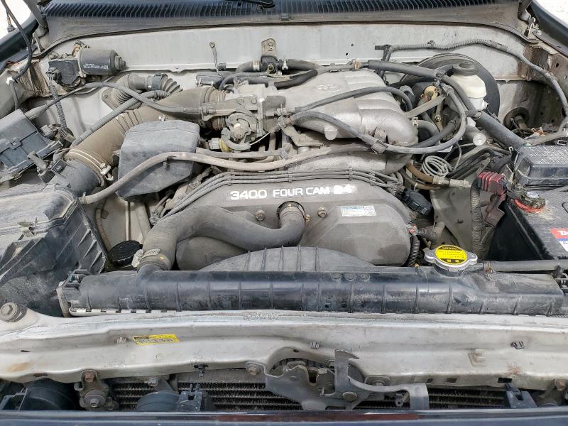 5TEGN92N72Z056405 - 2002 TOYOTA TACOMA DOUBLE CAB PRERUNNER GRAY photo 11