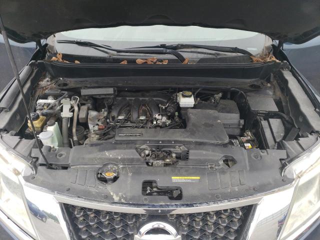 5N1AR2MN3EC650826 - 2014 NISSAN PATHFINDER S BLUE photo 11