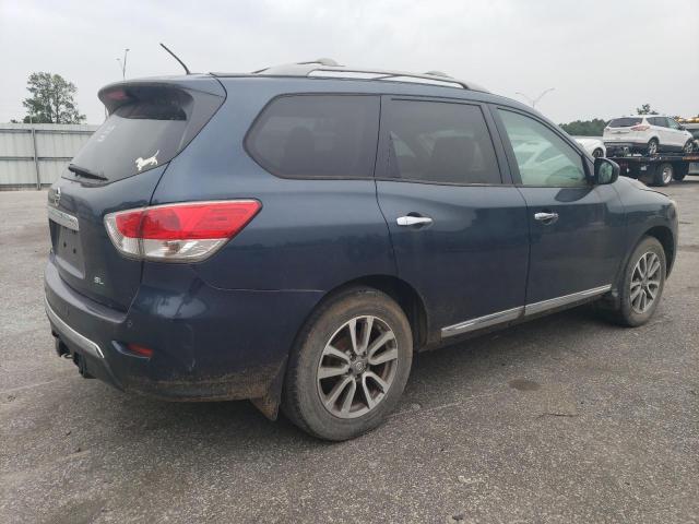 5N1AR2MN3EC650826 - 2014 NISSAN PATHFINDER S BLUE photo 3