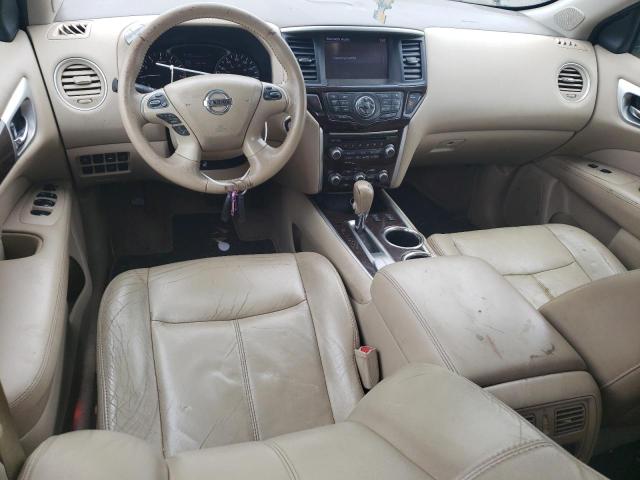 5N1AR2MN3EC650826 - 2014 NISSAN PATHFINDER S BLUE photo 8