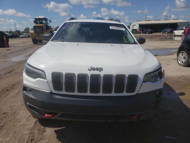1C4PJMBX7KD298183 - 2019 JEEP CHEROKEE TRAILHAWK WHITE photo 5