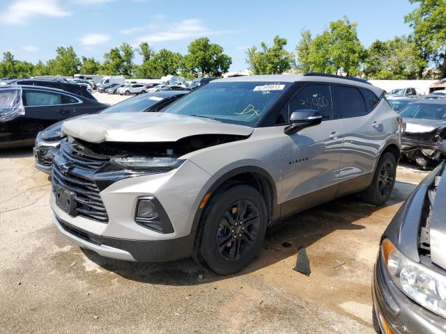 3GNKBCRS3MS537489 - 2021 CHEVROLET BLAZER 2LT GRAY photo 1