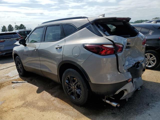 3GNKBCRS3MS537489 - 2021 CHEVROLET BLAZER 2LT GRAY photo 2