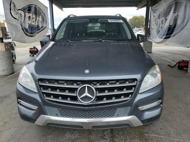 4JGDA5HB0CA036699 - 2012 MERCEDES-BENZ ML 350 4MATIC GRAY photo 5