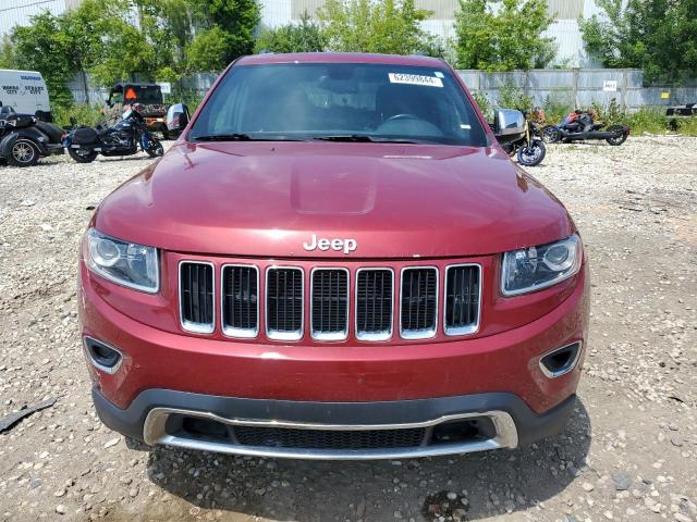 1C4RJFBG0EC421742 - 2014 JEEP GRAND CHER LIMITED RED photo 5