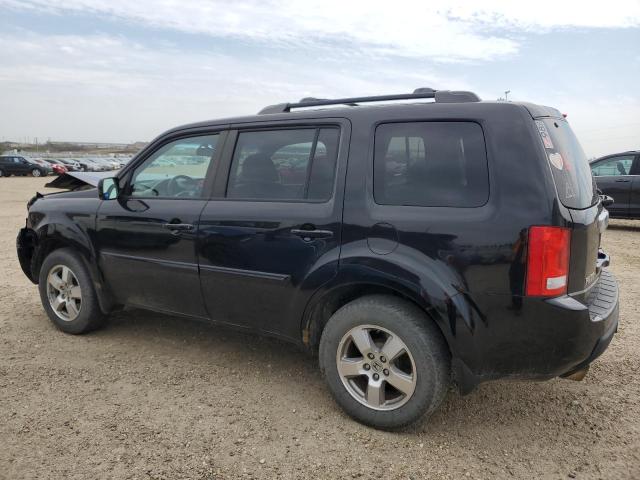5FNYF4H55BB504007 - 2011 HONDA PILOT EXL BLACK photo 2