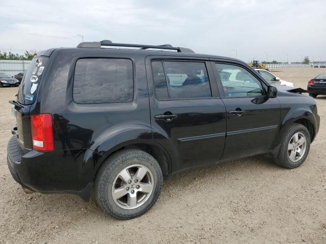 5FNYF4H55BB504007 - 2011 HONDA PILOT EXL BLACK photo 3