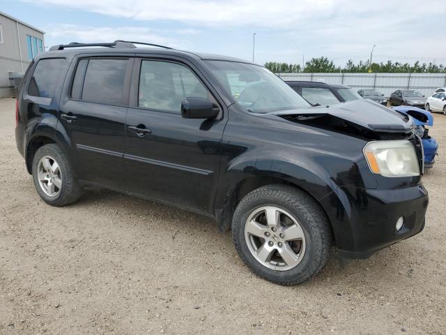 5FNYF4H55BB504007 - 2011 HONDA PILOT EXL BLACK photo 4