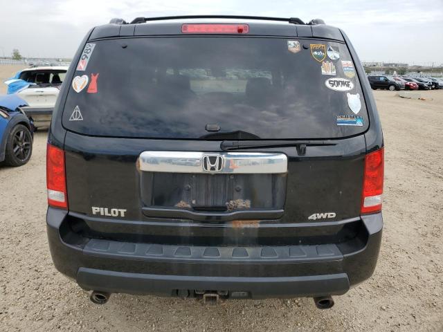 5FNYF4H55BB504007 - 2011 HONDA PILOT EXL BLACK photo 6