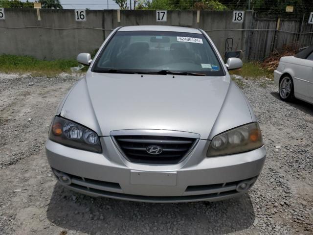 KMHDN46D65U188507 - 2005 HYUNDAI ELANTRA GLS SILVER photo 5